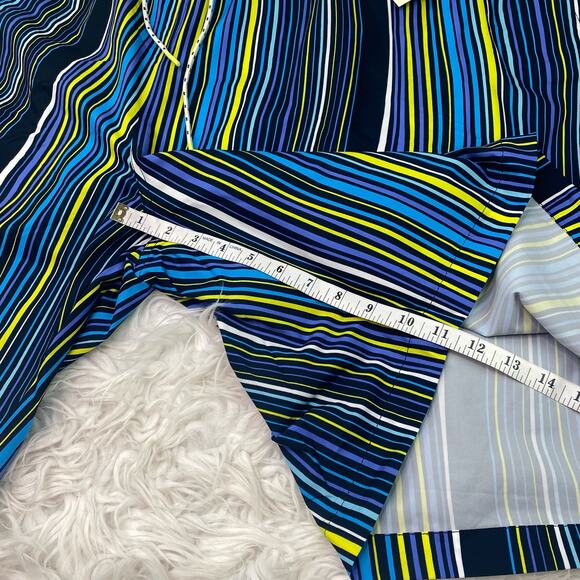 Psycho Bunny Men's Swim Trunks Size 5XLT Blue Stripe Dry Pocket NWT - Picture 13 of 16